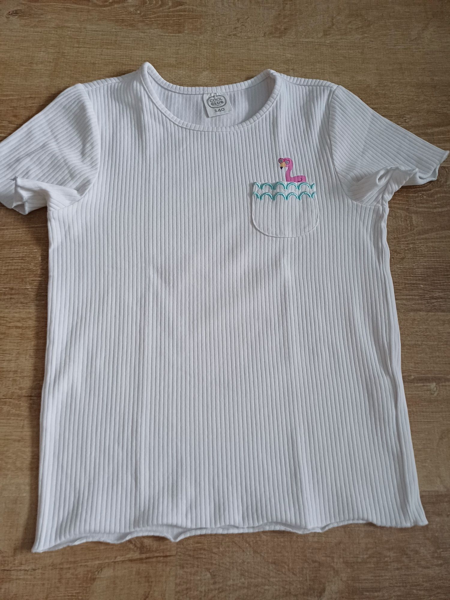 Bluzka bluzeczka koszulka t-shirt Cool Club Smyk 140, 3 szt.