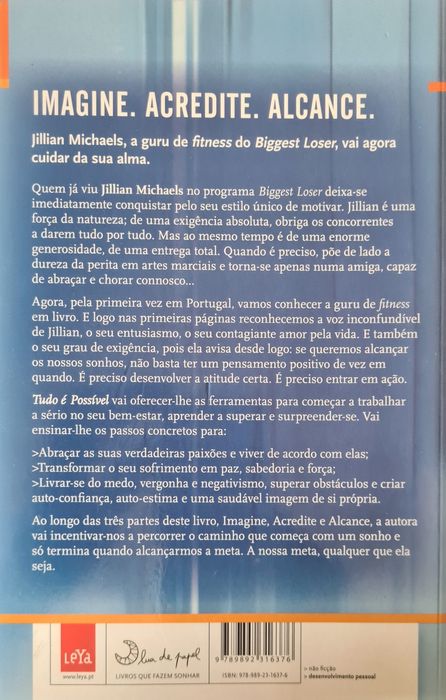 Tudo é Possível Jillian Michaels
