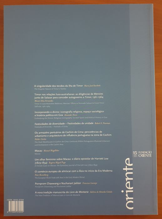 Revista Oriente n⁰ 5