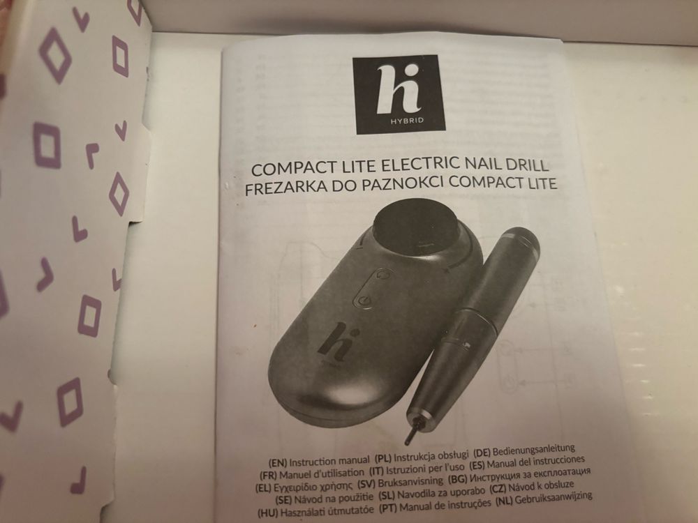 Frezarka do paznokci hybrydowych Hi Hybrid Compact Lite Nail Dril