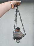 Stara lampa bez klosza