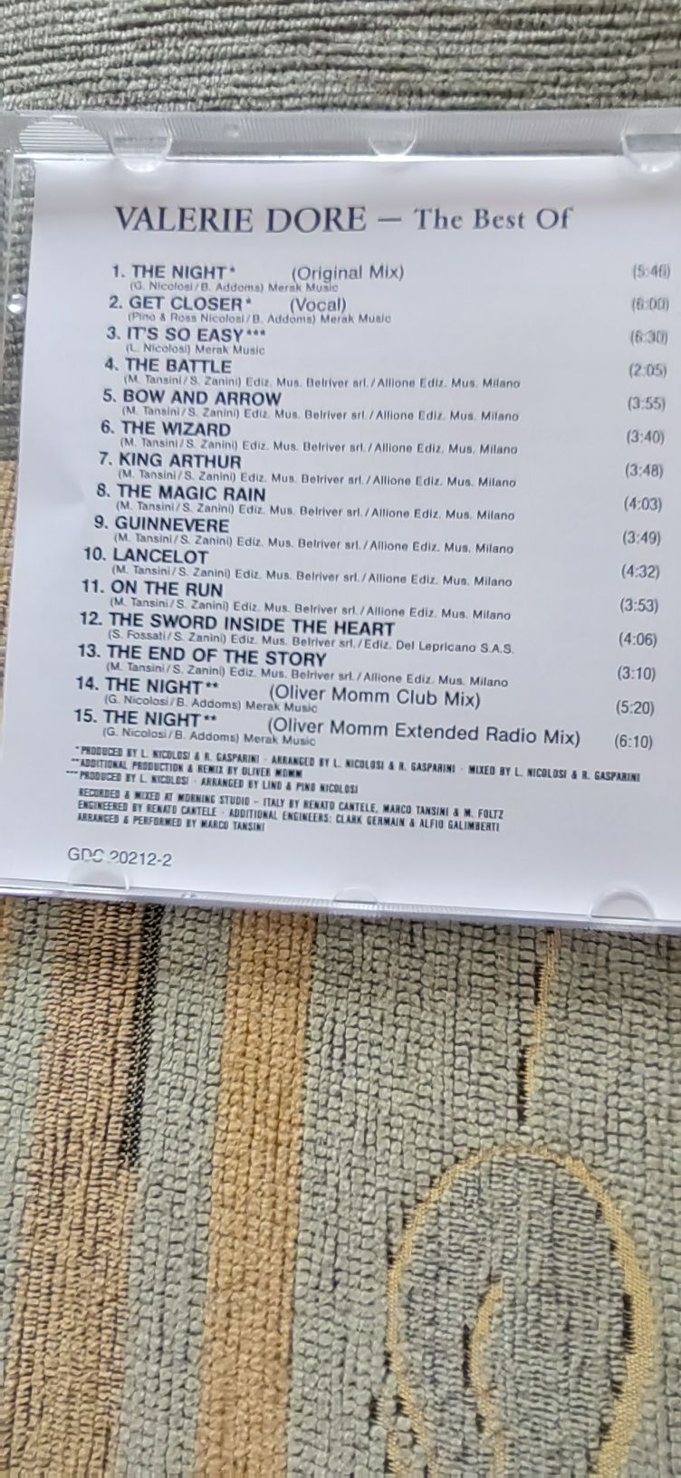 Valerie Dore-The Best of, album Cd