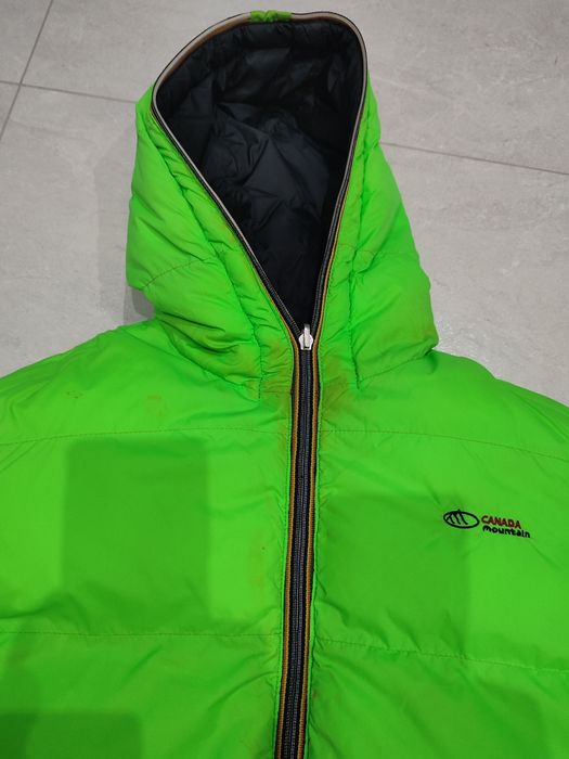 Kurtka puchowa dwustronna rozmiar XL