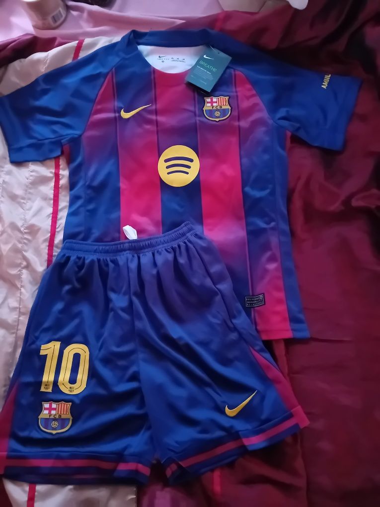 Equipamento yamal Barcelona criança
