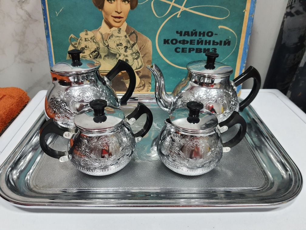 Подарочный чайно-кофейный сервиз СССР