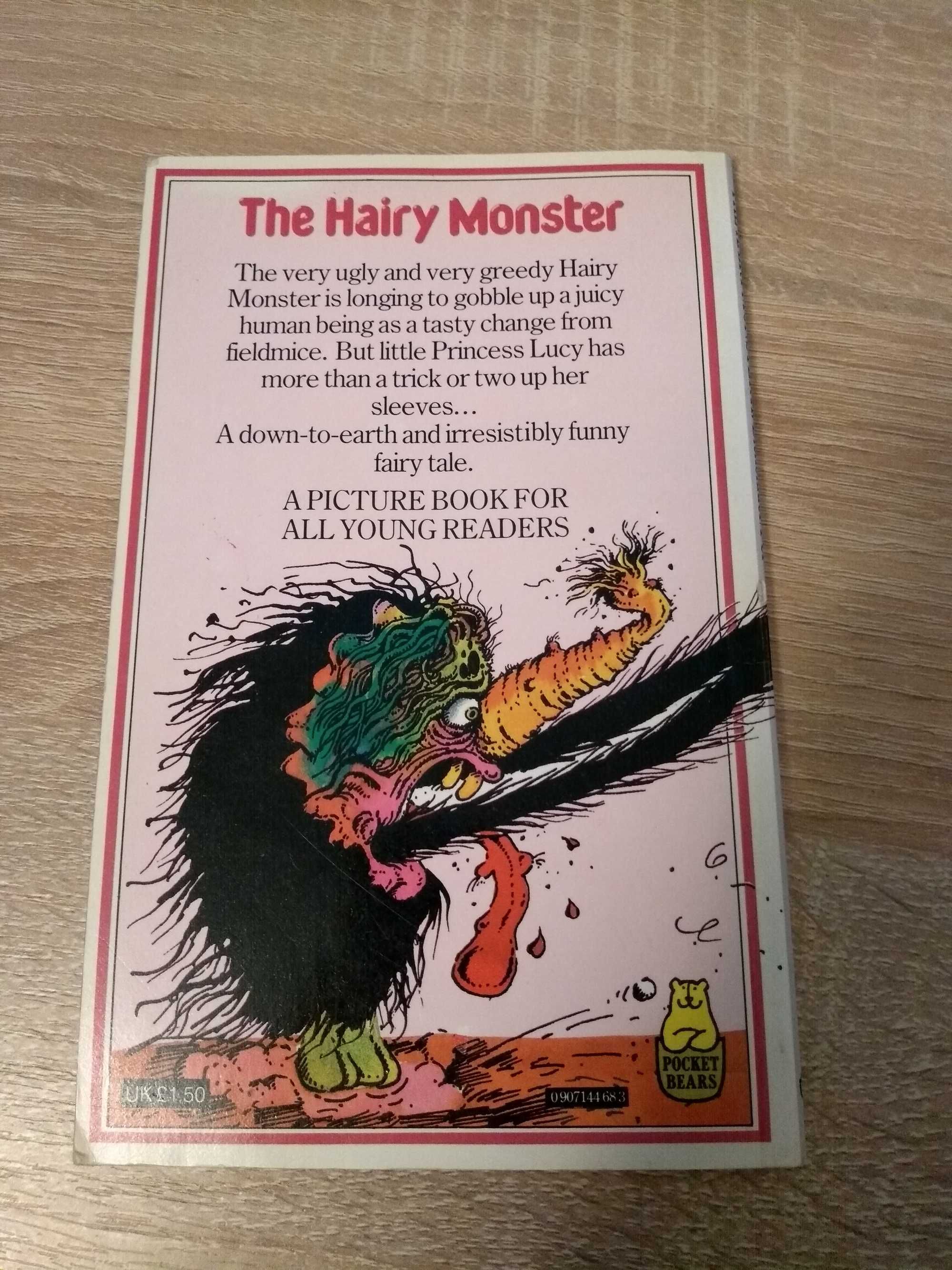 Książka po angielsku The Hairy Monster, Henriette Bichonnier