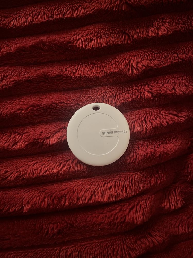 Silver monkey tag