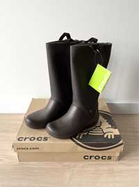 Оригінал Crocs (37-38) RainFloe Boots Чоботи Осінні Резинові сапоги