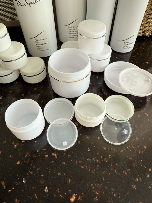 Тара пластикова нова біла з захисним вкладишем