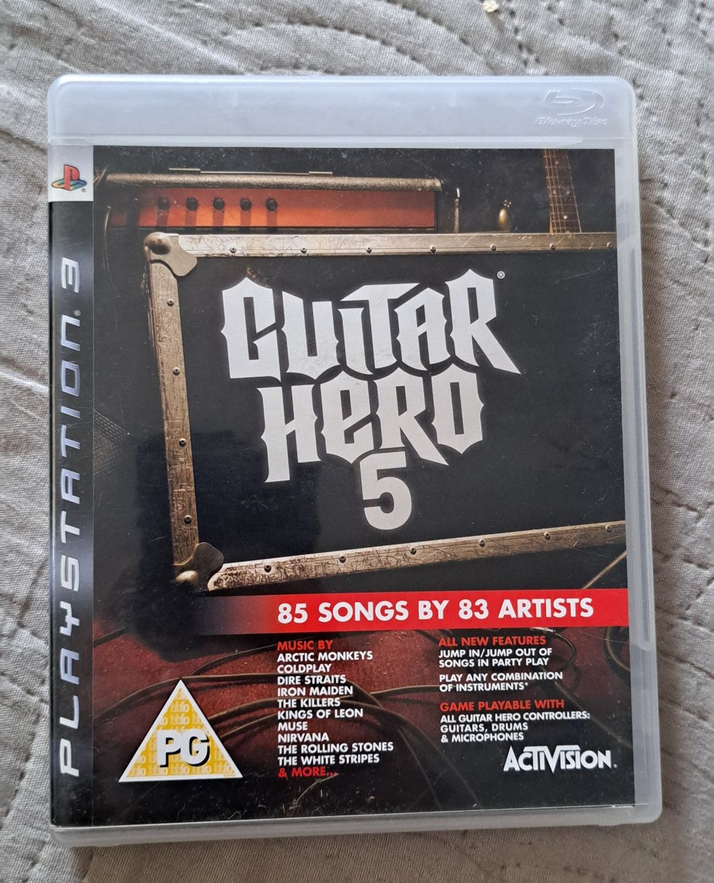 Gra na PS 3 konsole Sony GUITAR HERO 5