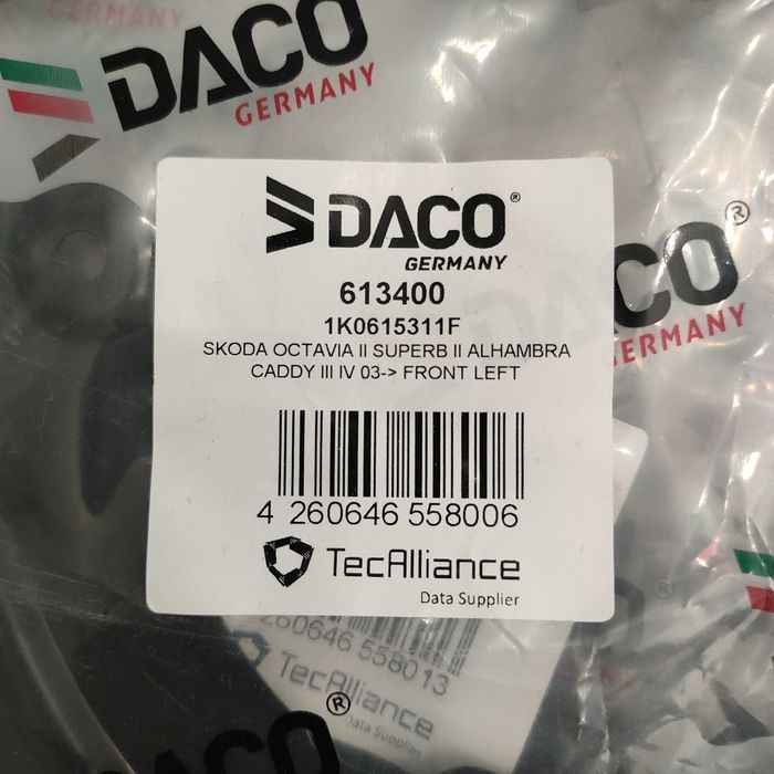Osłony Tarcz Hamulcowych Audi A3 8P NOWE