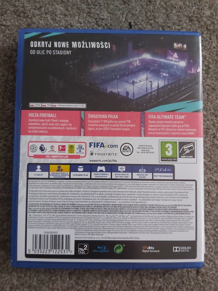 Fifa 20 na konsolę ps4