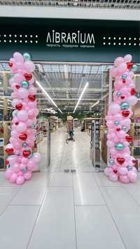 Гирлянда из шаров на открытие магазина, аптеки