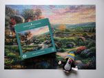 Puzzle Gibsons. 1000. Winiarnia. Kinkade. Kompletne.