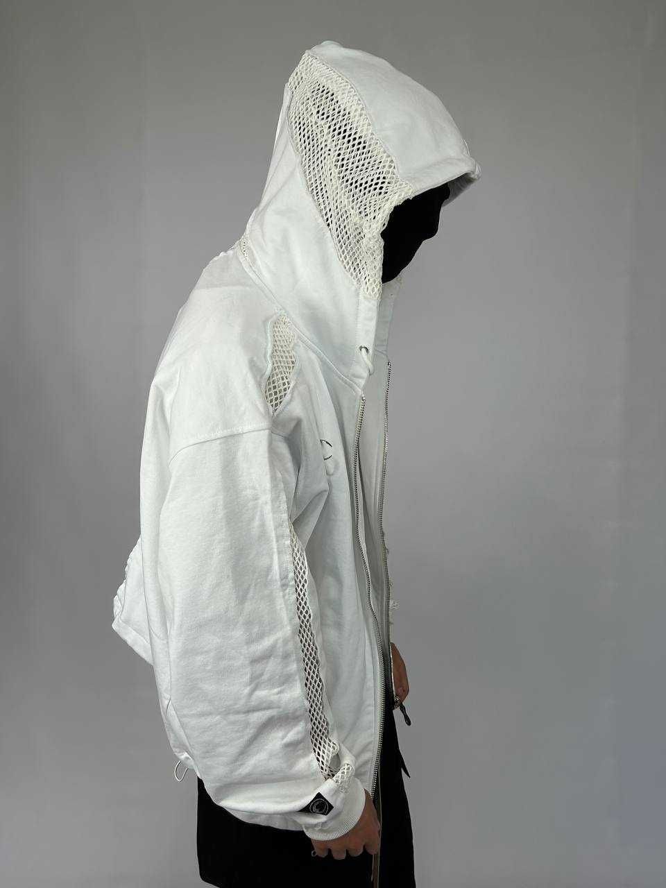 Худі Thug Club zip hoodie худи зипка y2k archive белая біла зіпка