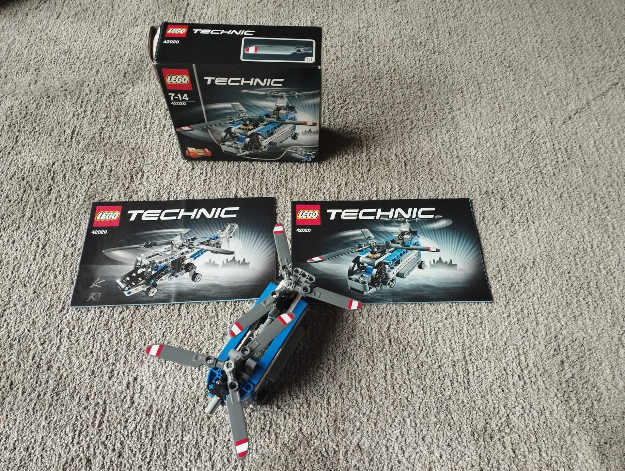 Klocki LEGO TECHNIC Helikopter Dwuwirnikowy 42020
