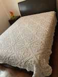 Colcha em croché para cama de casal