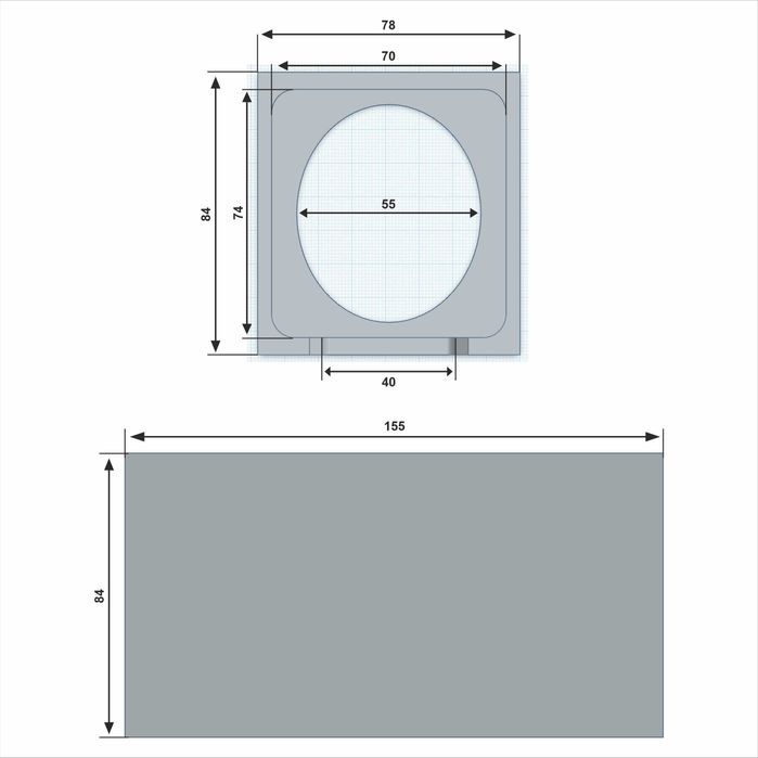 Uniwersalne SOLIDNE uchwyty do wkrętarek 4 szt