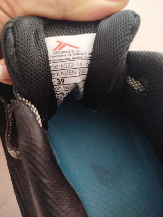 Tênis décimas tenth  39, preto, rapaz