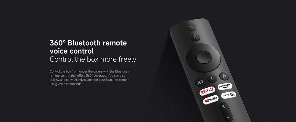 Смарт приставка Xiaomi TV Box S 4K 3rd Gen S905X5M 2/32Gb MDZ-32-AA