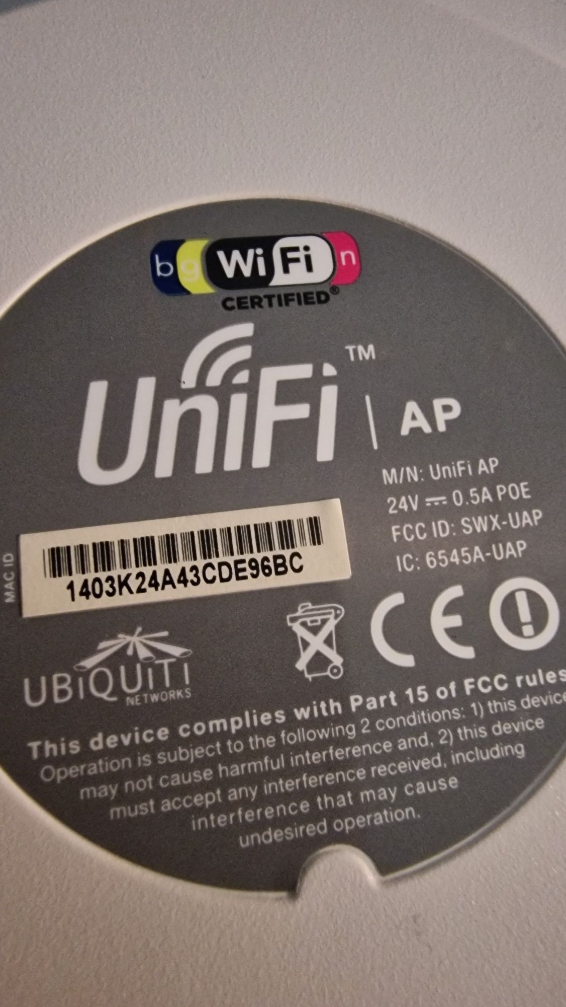 Ubiquiti AP e Cloud Key
