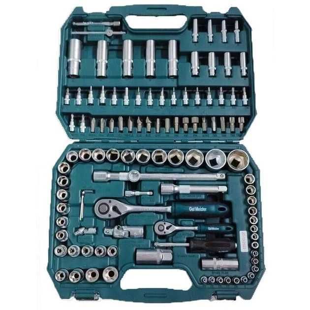 Набір інструментів GUT MEISTER GM-01108 Гарантія Набор головок 108 ед