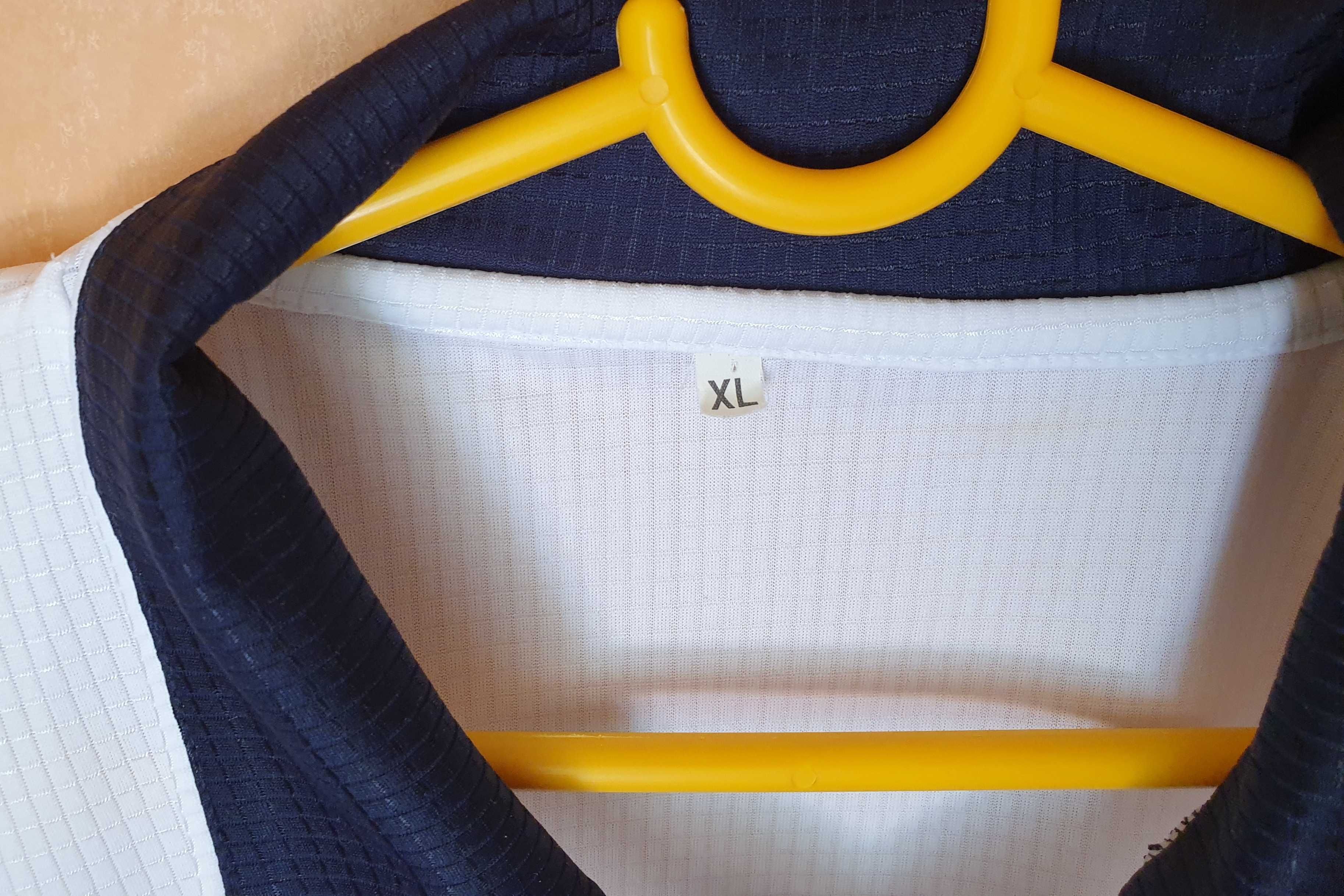 Koszulka z kołnierzykiem siatkarska - rozmiar XL
