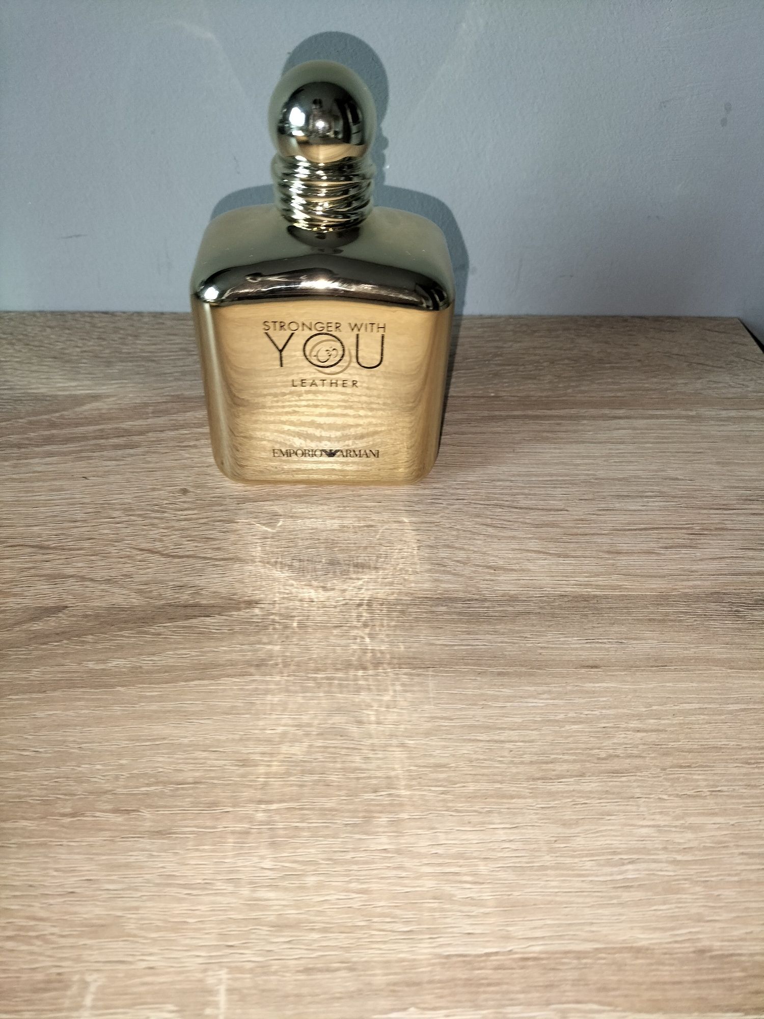Emporio Armani stronger with you leather damski