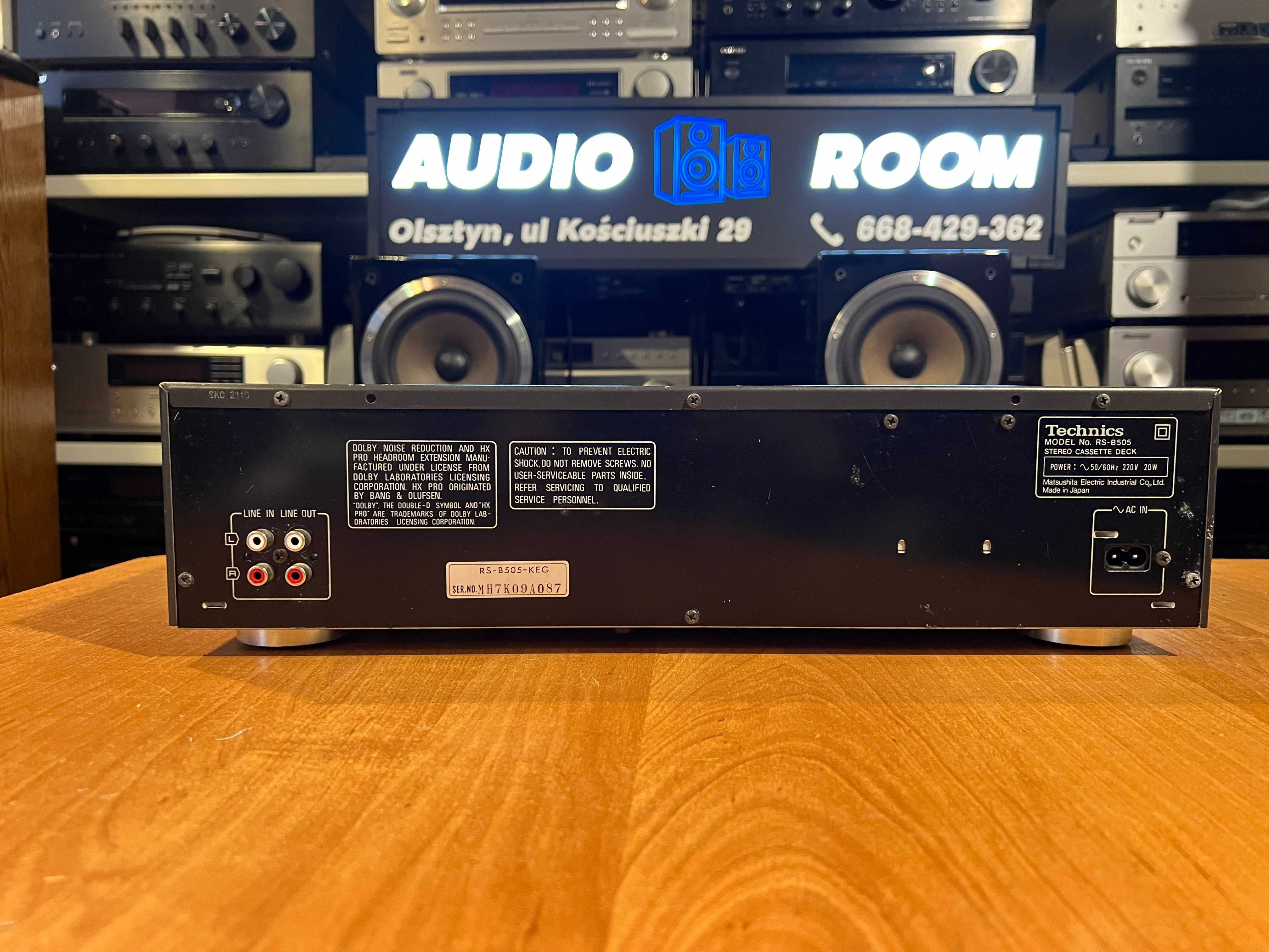 Magnetofon Technics RS-B505 Audio Room