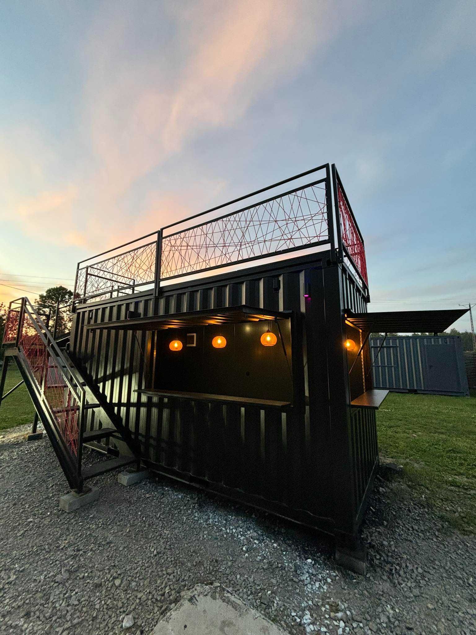 Kontener kontenery morski domek - Bar pawilon lokal