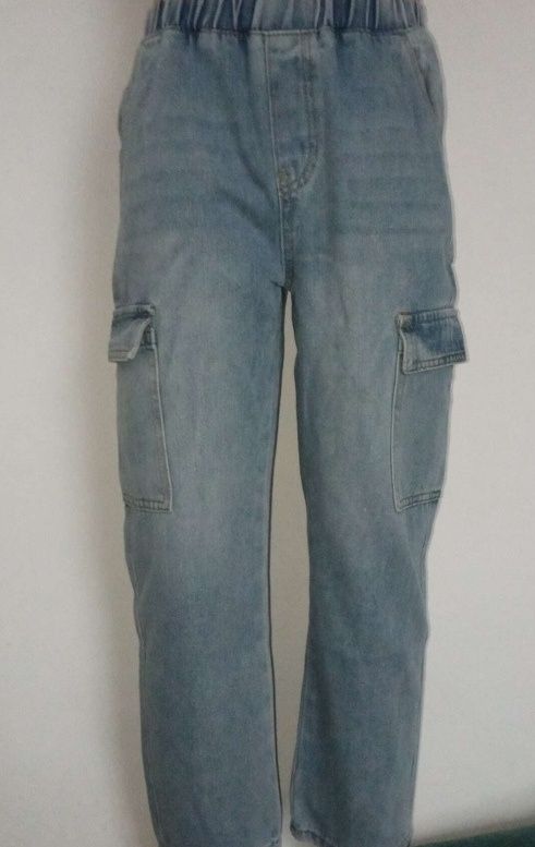 Spodnie jeans cargo