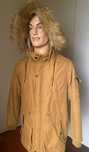Casaco/Parka com capuz com pelo