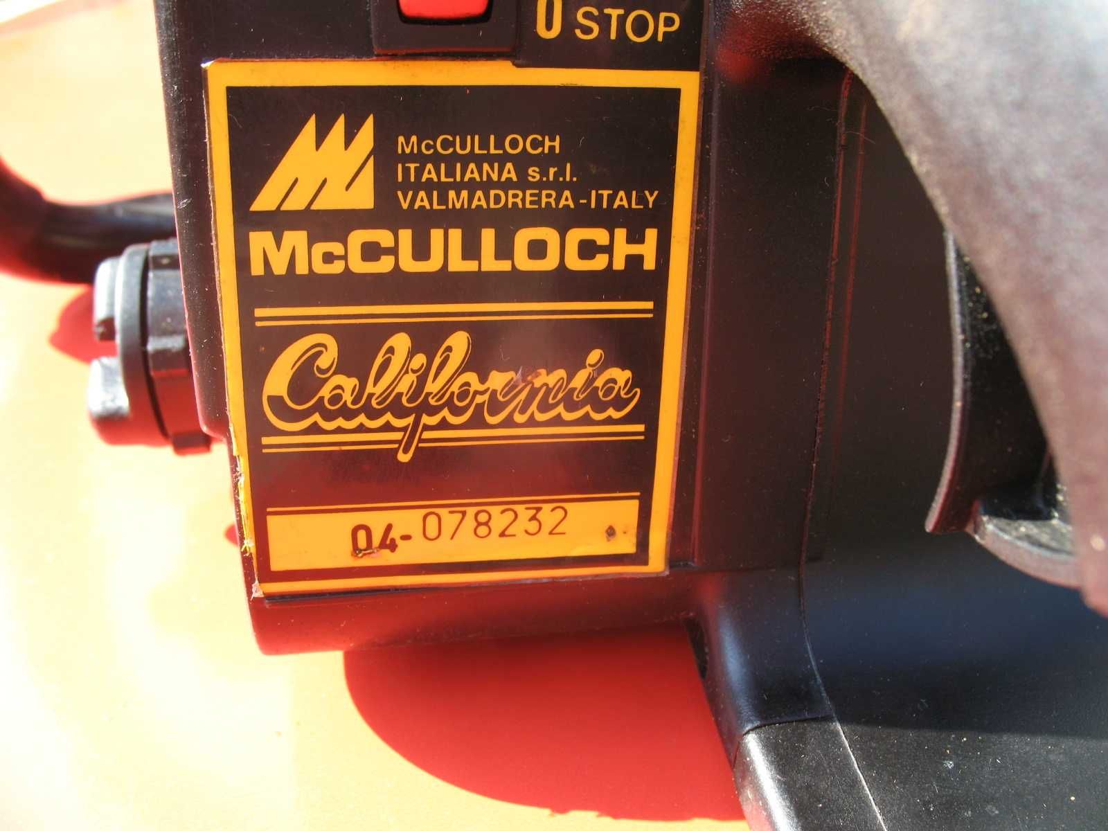 Бензопилка McCULLOCH.