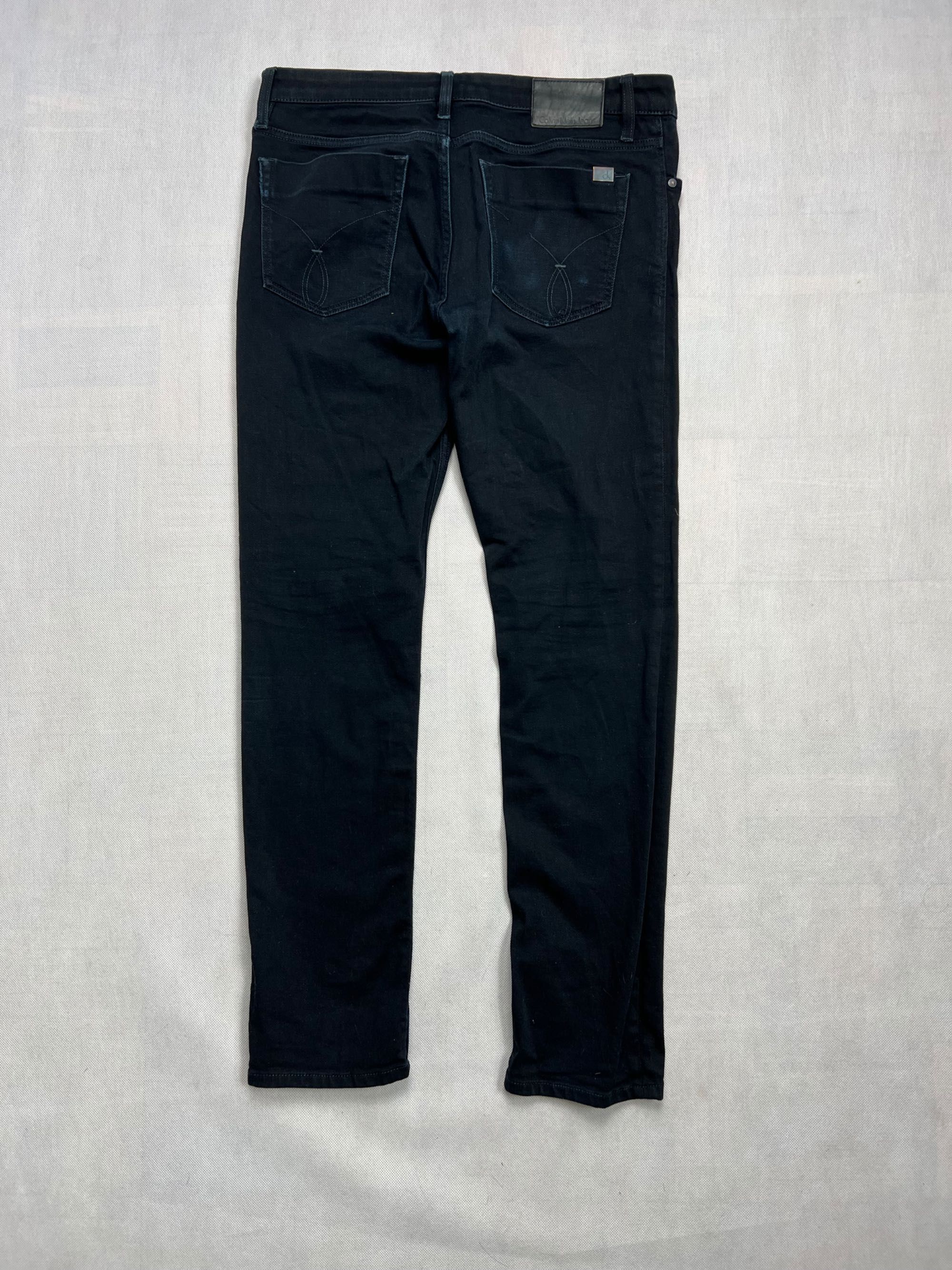 Spodnie Calvin Klein Jeans czarne 34/34