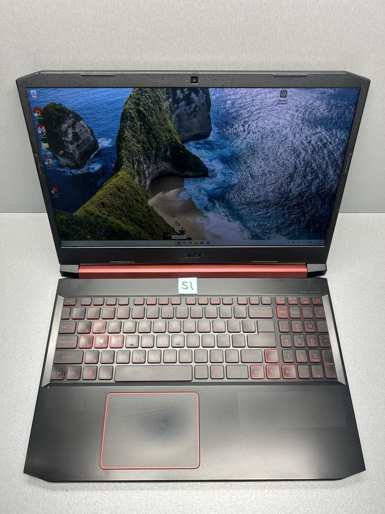 51 Ноутбук Acer Nitro AN515-54-547D i5-9300H/32/512/RTX2060/15,6/144Hz