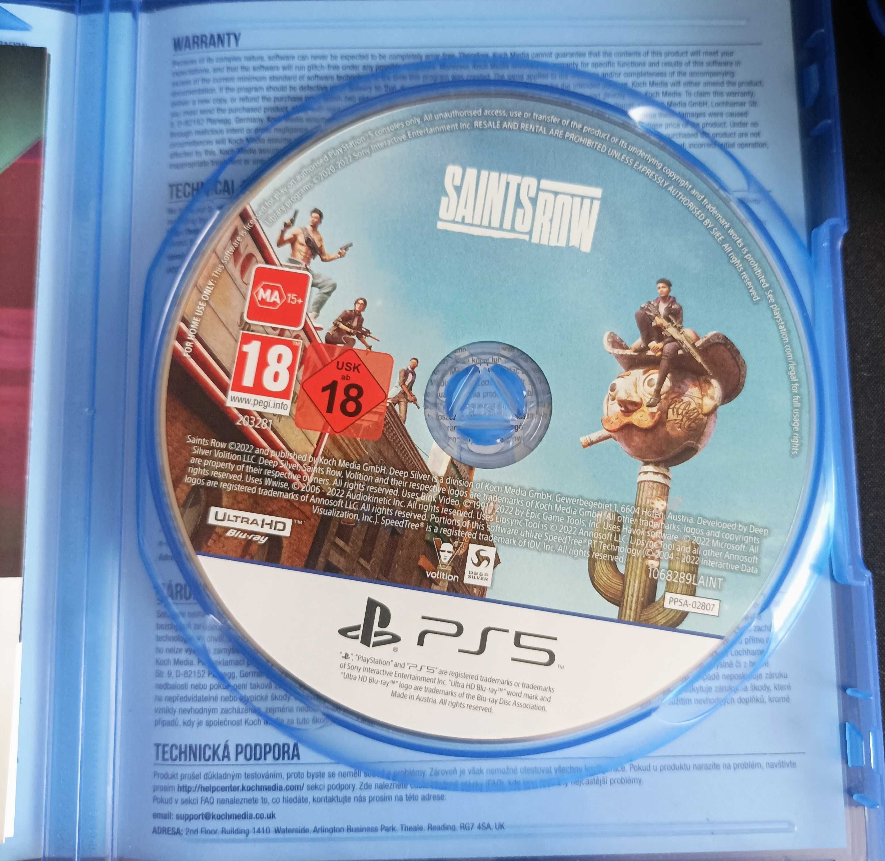 Saints Row Day One Edition PS5
