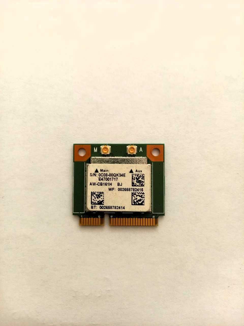 Placa Wifi Wireless Bluetooth AzureWave AW-CB161H | Portátil | Laptop