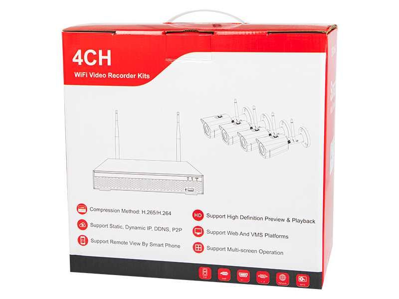 Zestaw do monitoringu BLOW BL-KI5B4/WiFi/1TB