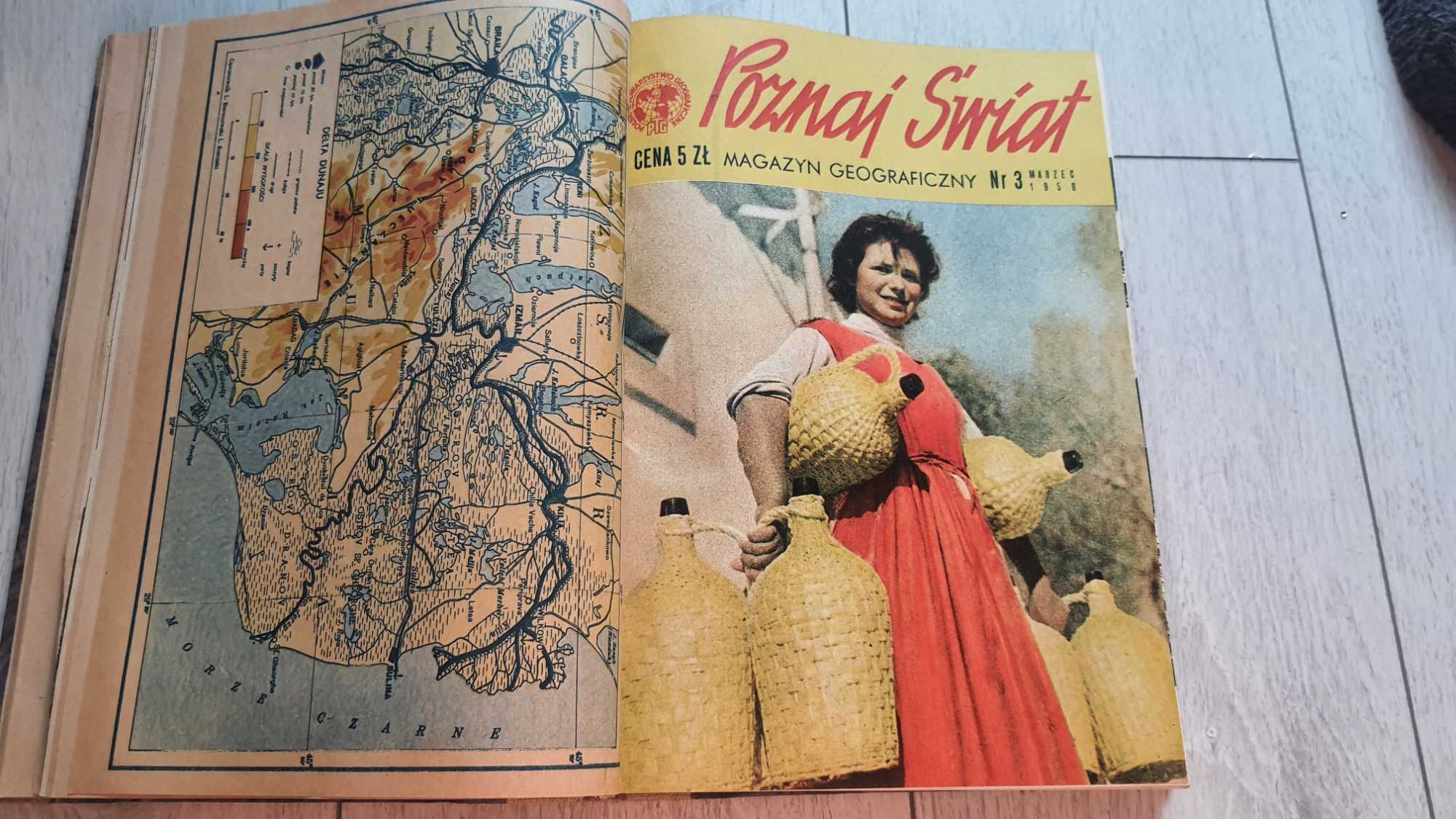 Poznaj Świat Roczniki czasopisma od 1956 roku do 1964 roku