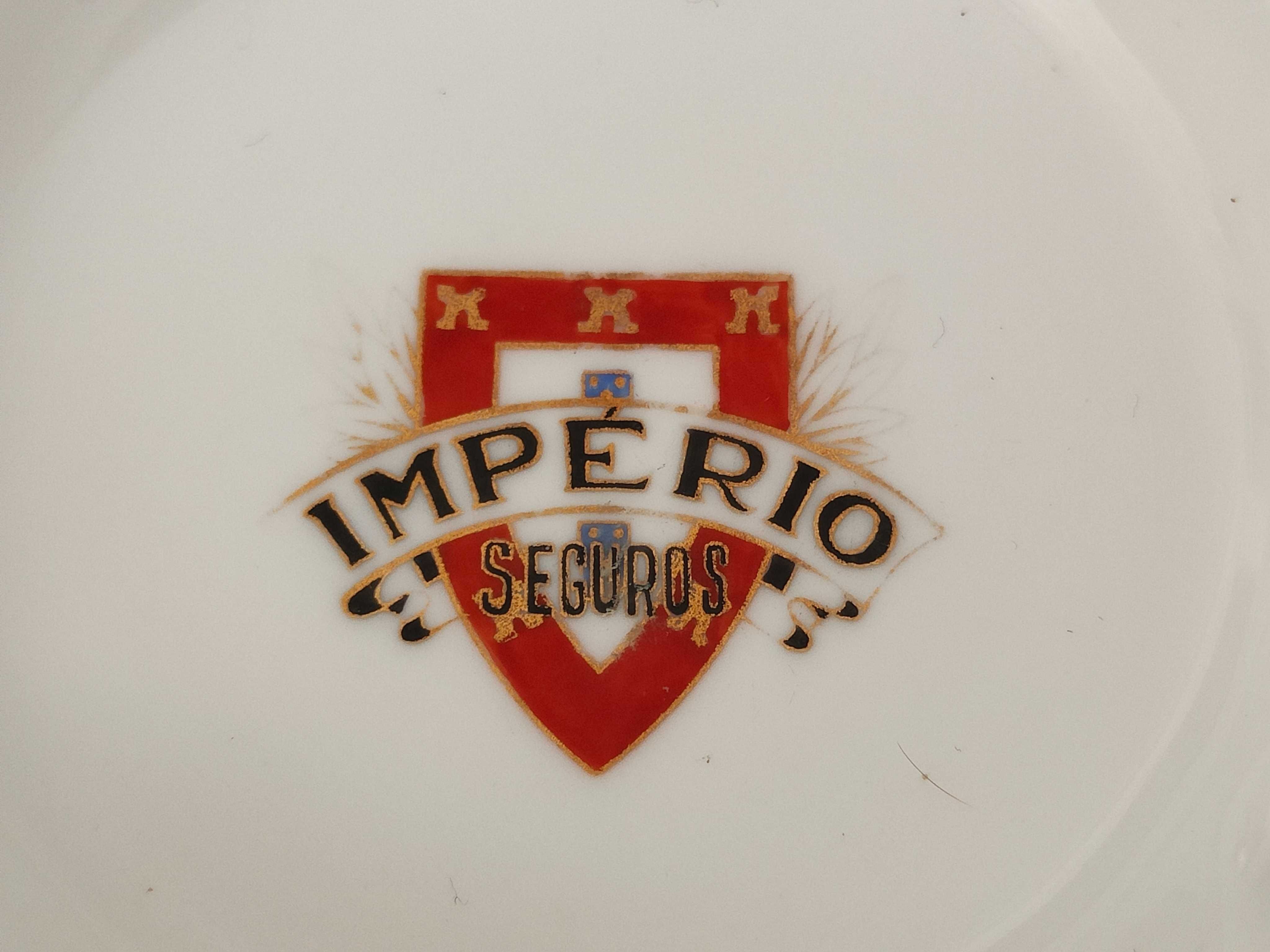 Cinzeiro Publicitário | SEGUROS IMPÉRIO | Vista Alegre | 1947