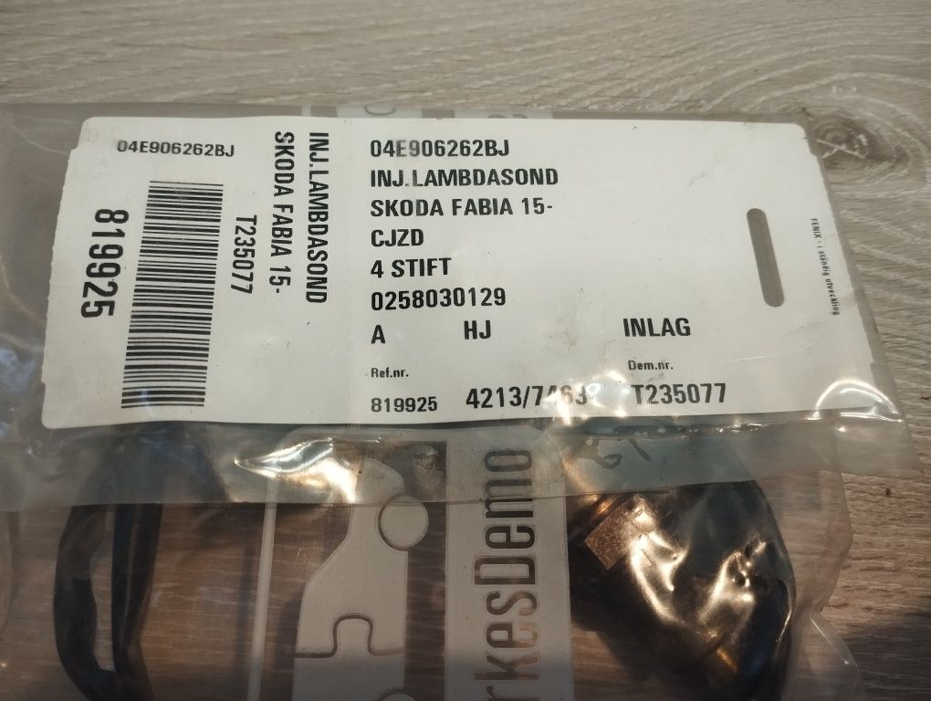 Sonda lambda Skoda Fabia ] 22ovoko