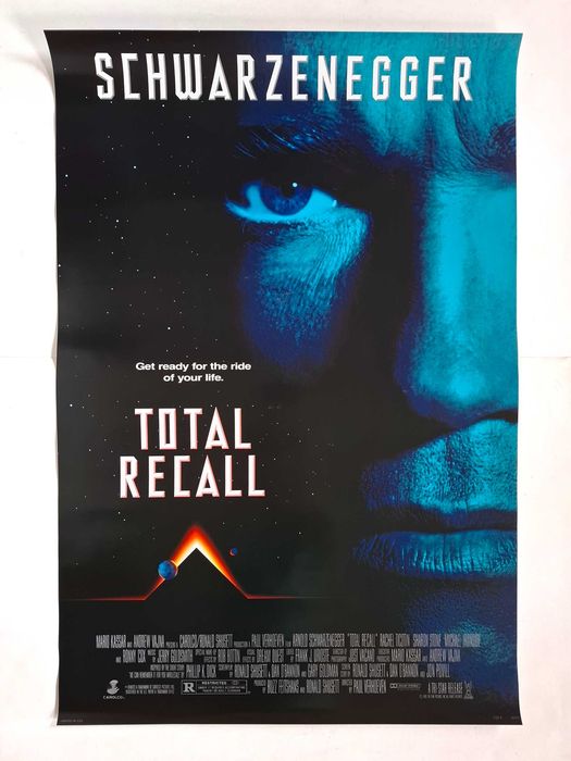 Plakat filmowy oryginalny - Pamięć Absolutna (1990