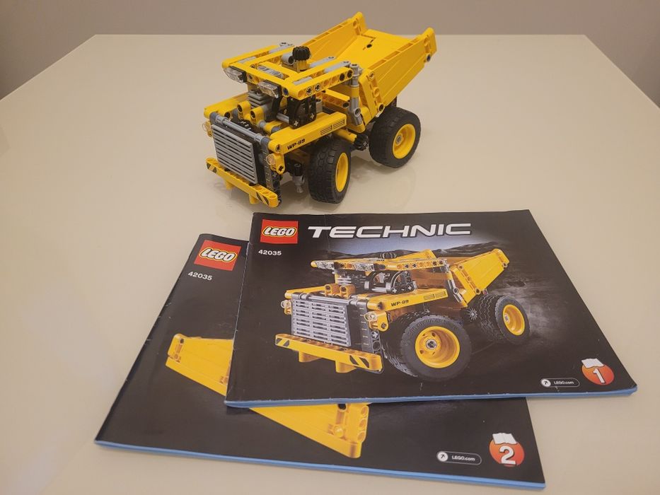 LEGO Technic zestaw 42035 Ciężarówka Górnicza 2w1