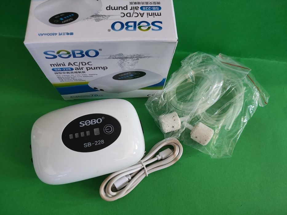 Bombas de ar bateria aquário