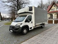 Wynajem Fiat Ducato 2.3 diesel Maxi 180 koni plandeka 9 palet.