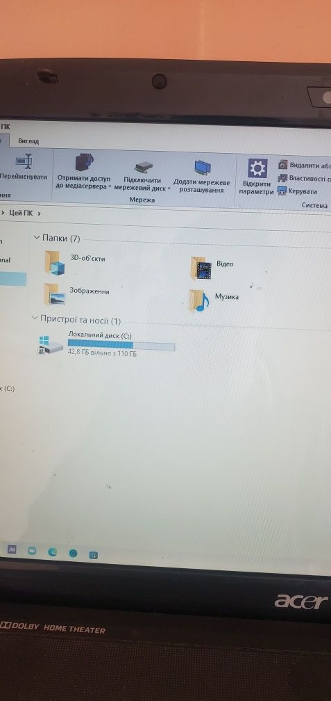 Ноутбук ACER   4гб, windows 10