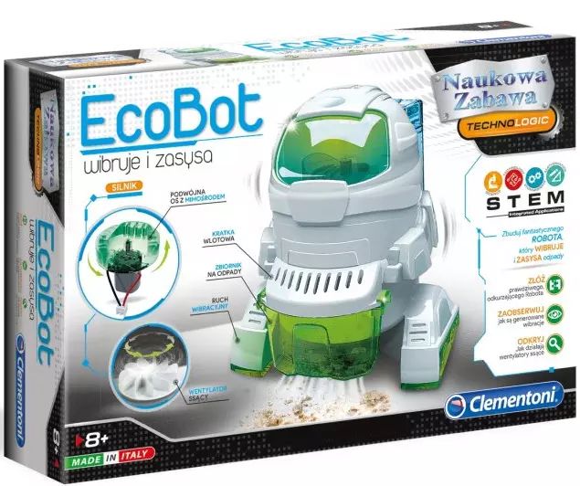 Naukowa zabawa. Ecobot. Clementoni