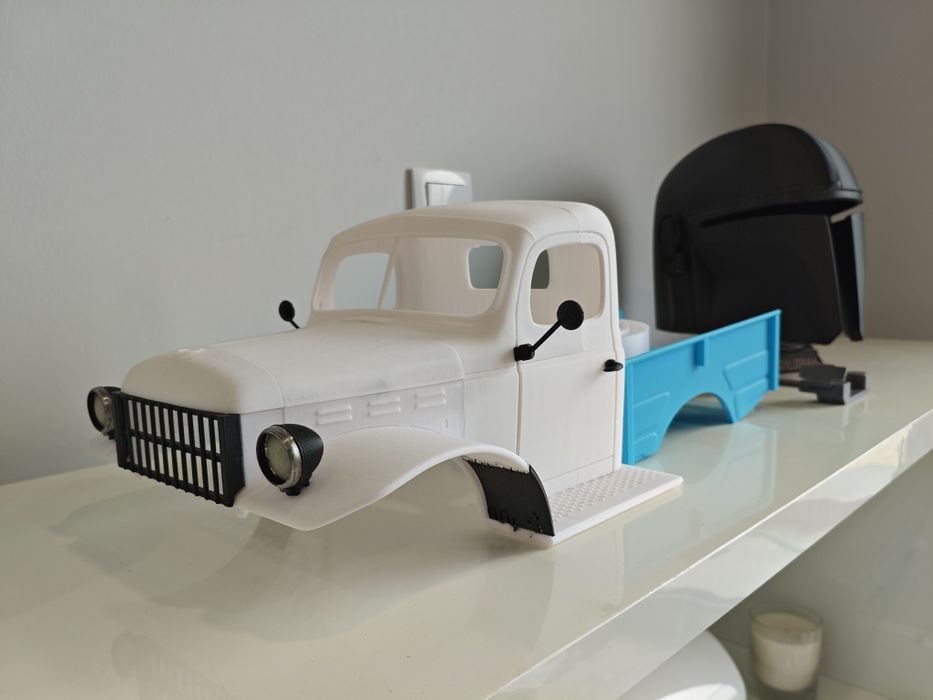Carroçaria escala 1/10 crawler