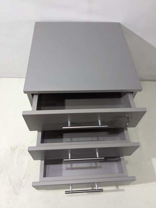 Тумба офісна з телескопічними направляючими