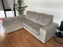 Sofá com Chaise Longue